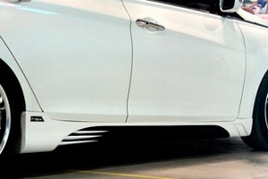 Аэродинамический обвес MyRide - боковые накладки Hyundai Sonata 2009-2014 ― Auto-Clover