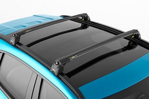 Багажные поперечины для интегрированных рейлингов черные 106 см. Turtle Air 2 Can Auto Перевозка багажа  ― Auto-Clover