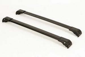 Багажные поперечины для интегрированных рейлингов черные 90 см. Wingcarrier V2 Erkul Перевозка багажа  ― Auto-Clover