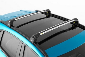 Багажные поперечины для интегрированных рейлингов серебристые 106 см. Turtle Air 2 Can Auto Перевозка багажа  ― Auto-Clover
