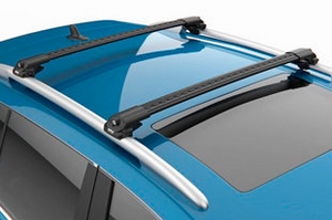 Багажные поперечины для неинтегрированных рейлингов черные 106 см. Turtle Air 1 Can Auto Перевозка багажа  ― Auto-Clover