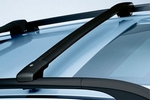 Багажные поперечины для рейлингов черные Can Otomotiv Peugeot Partner II 2008-2019