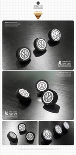 Болты для крепления номерного знака Volkswagen Dxsoauto Универсальные товары 