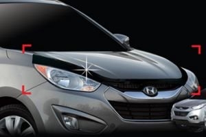 Дефлектор на капот акриловый Autoclover Hyundai ix35 2009-2015 ― Auto-Clover