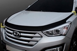 Дефлектор на капот акриловый Kyoungdong Hyundai Grand Santa Fe 2013-2019