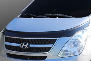 Дефлектор на капот акриловый Kyoungdong Hyundai Grand Starex (H-1) 2007-2019 ― Auto-Clover