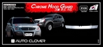 Дефлектор на капот хромированный Autoclover SsangYong Rexton 2001-2015