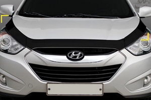 Дефлектор на капот пластиковый Kyoungdong Hyundai ix35 2009-2015 ― Auto-Clover