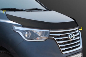 Дефлектор на капот пластиковый Kyoungdong Hyundai Grand Starex (H-1) 2007-2019 ― Auto-Clover