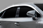 Дефлекторы на окна хромированные (6 элементов) Autoclover Lexus NX 2014-2019