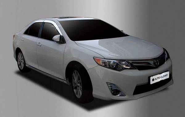 Дефлекторы на окна хромированные Autoclover Toyota Camry 2011-2017 no.15100
