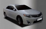 Дефлекторы на окна хромированные Autoclover Toyota Camry 2011-2017