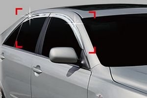 Дефлекторы на окна хромированные Autoclover Toyota Camry 2006-2011 ― Auto-Clover