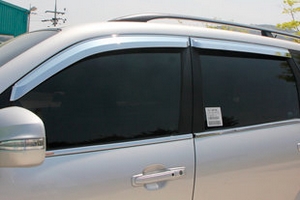 Дефлекторы на окна хромированные Autoclover SsangYong Rexton 2001-2015 ― Auto-Clover