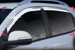 Дефлекторы на окна хромированные Autoclover SsangYong Actyon New 2011-2012