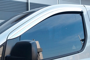 Дефлекторы на окна хромированные Autoclover Hyundai Grand Starex (H-1) 2007-2019 ― Auto-Clover