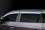 Дефлекторы на окна хромированные Kyoungdong Chevrolet Orlando 2011-2019