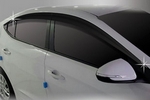 Дефлекторы на окна тонированные Autoclover Hyundai Elantra 2016-2019