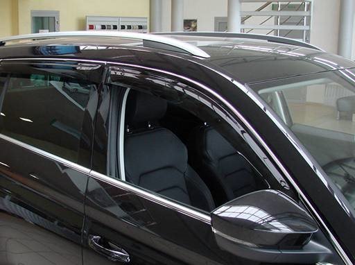 Дефлекторы на окна тонированные SIM Volkswagen Tiguan I 2008-2016 no.4822