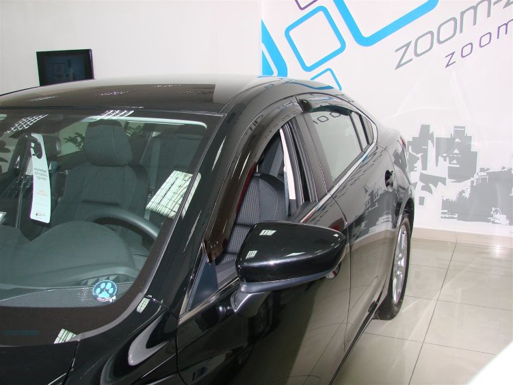 Дефлекторы на окна тонированные SIM Mazda 6 III 2013-2019 no.4923