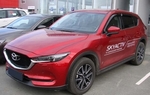 Дефлекторы на окна тонированные SIM Mazda CX-5 2017-2019