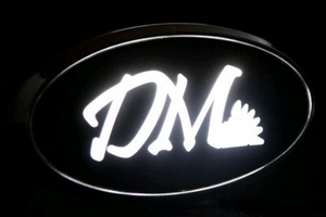 Эмблема с светодиодной подсветкой Santa Fe DM Change Up Hyundai Santa Fe 2012-2018 ― Auto-Clover