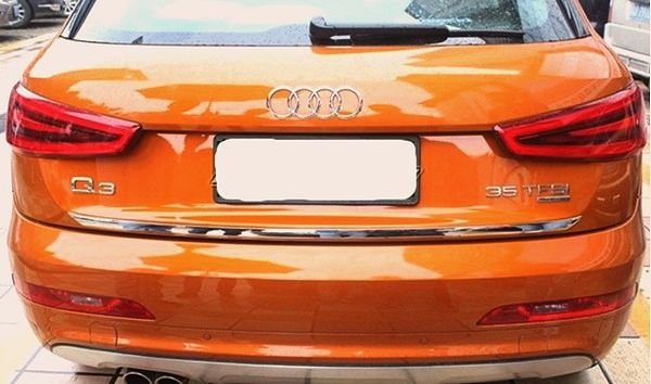 Хромированная накладка на крышку багажника OEM-Tuning Audi Q3 2012-2019 no.13398