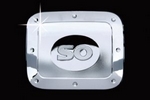 Хромированная накладка на лючок бензобака Autoclover KIA Sorento 2001-2009