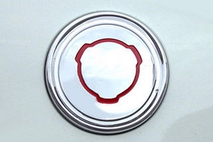 Хромированная накладка на лючок бензобака Cromax Hyundai Elantra 2006-2010 ― Auto-Clover