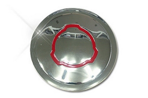 Хромированная накладка на лючок бензобака Cromax Hyundai Santa Fe 2010-2012 ― Auto-Clover