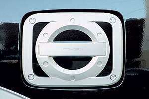 Хромированная накладка на лючок бензобака Cromax SsangYong Rexton 2001-2015 ― Auto-Clover
