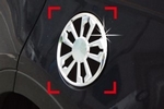 Хромированная накладка на лючок бензобака (вер. 2)  Autoclover Hyundai Grand Santa Fe 2013-2019