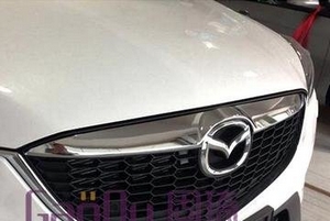 Хромированная накладка на решетку радиатора OEM-Tuning Mazda CX-5 2012-2017 ― Auto-Clover