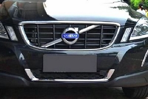 Хромированная накладка на решетку воздухозаборника OEM-Tuning Volvo XC60 2008-2017 ― Auto-Clover