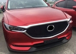 Хромированная накладка на верхнюю часть решетки радиатора OEM-Tuning Mazda CX-5 2017-2019