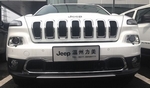 Хромированная окантовка решетки переднего бампера OEM-Tuning Jeep Cherokee 2014-2019