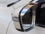Хромированные козырьки на зеркала OEM-Tuning Nissan Qashqai 2014-2019