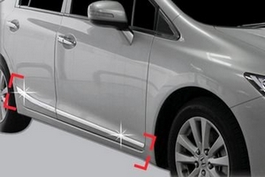 Хромированные молдинги на двери Autoclover Honda Civic IX 2012-2019 ― Auto-Clover