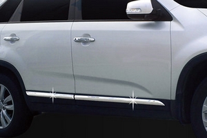 Хромированные молдинги на двери Autoclover KIA Sorento 2009-2012 ― Auto-Clover