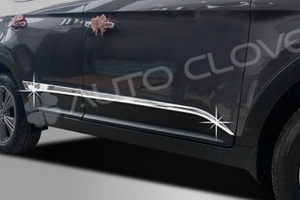 Хромированные молдинги на двери Autoclover Hyundai Creta 2016-2019 ― Auto-Clover