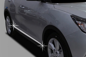 Хромированные молдинги на двери Autoclover SsangYong Tivoli 2015-2019 ― Auto-Clover