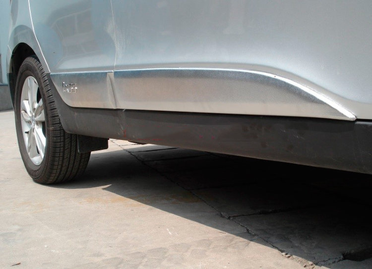 Хромированные молдинги на двери OEM-Tuning Hyundai ix35 2009-2015 no.9381