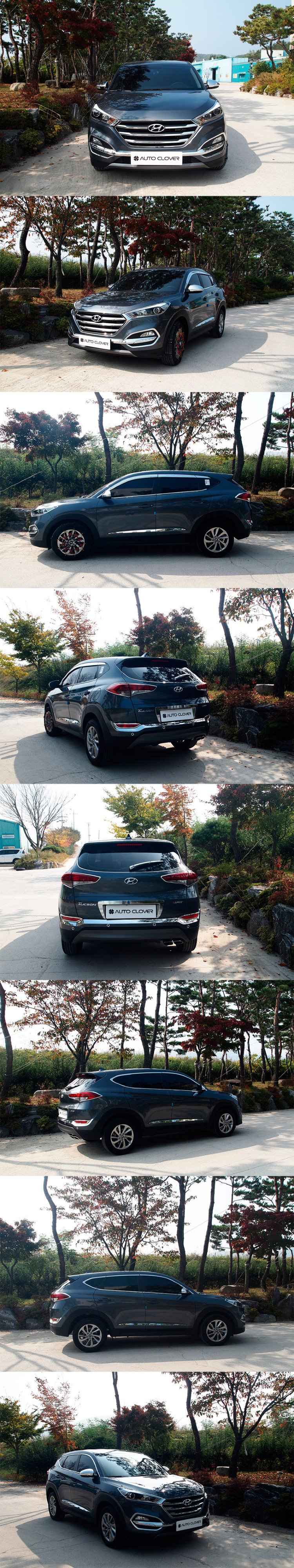 Хромированные молдинги на двери (вариант 1)  Autoclover Hyundai Tucson 2015-2019 no.13101