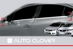 Хромированные молдинги на окна дверей (низ) Autoclover Honda Civic IX 2012-2019