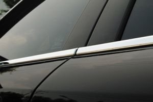 Хромированные молдинги на окна дверей (низ) Autoclover KIA Picanto 2012-2016 ― Auto-Clover