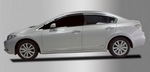Хромированные молдинги на окна дверей (тип А) Autoclover Honda Civic IX 2012-2019