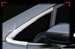 Хромированные молдинги на окна дверей (тип A) Autoclover KIA Cerato 2013-2018 ― Auto-Clover