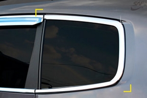 Хромированные молдинги на окна дверей (тип А, тип С) Kyoungdong Chevrolet Orlando 2011-2019 ― Auto-Clover