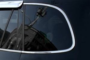 Хромированные молдинги на окна дверей (тип С) Autoclover Hyundai Santa Fe 2006-2009 ― Auto-Clover