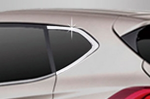 Хромированные молдинги на окна дверей (тип С) Autoclover Hyundai Tucson 2015-2019 ― Auto-Clover